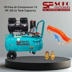 1.5 HP OIL Free & Noiseless Air compressor